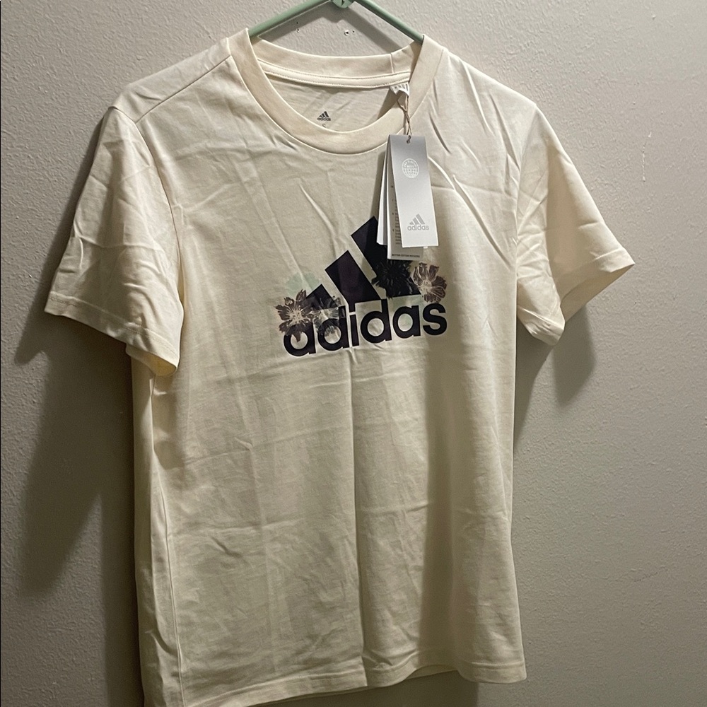 Adidas Off-White Logo Men's Tee